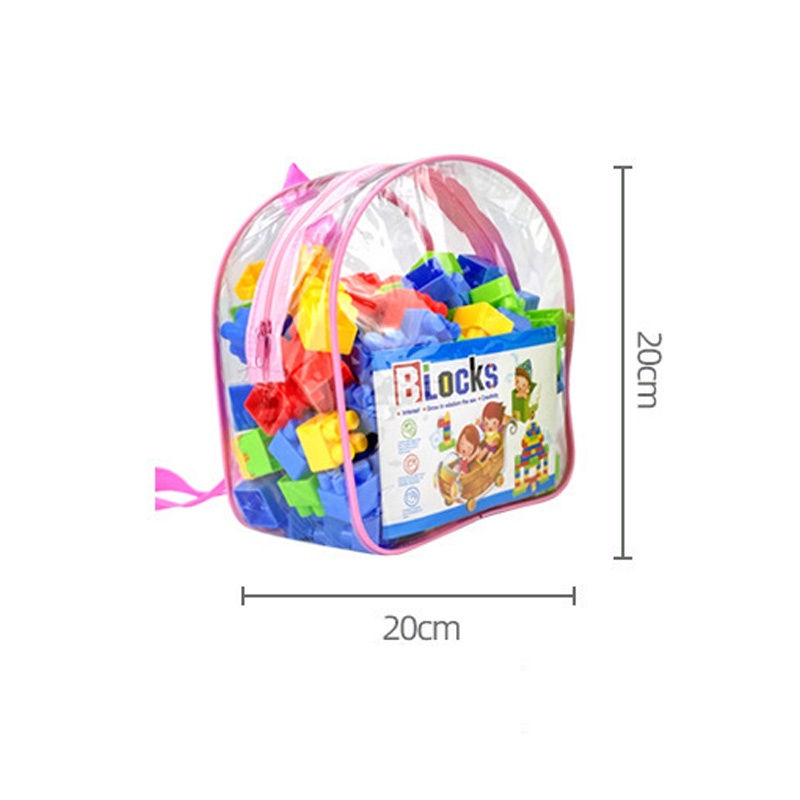 Thumbnail: 130pcs / large particles of building block toys / assembled toys / early childh