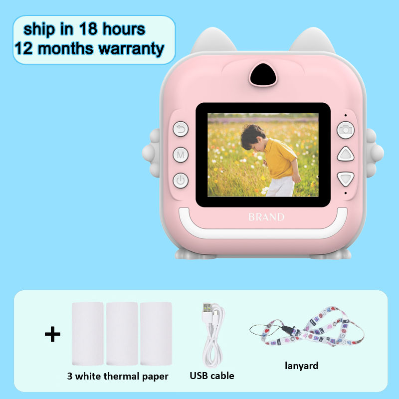 Thumbnail: Kinder Sofort bild kamera 2,4 Zoll ips Bildschirm Full HD Instant Print Digital