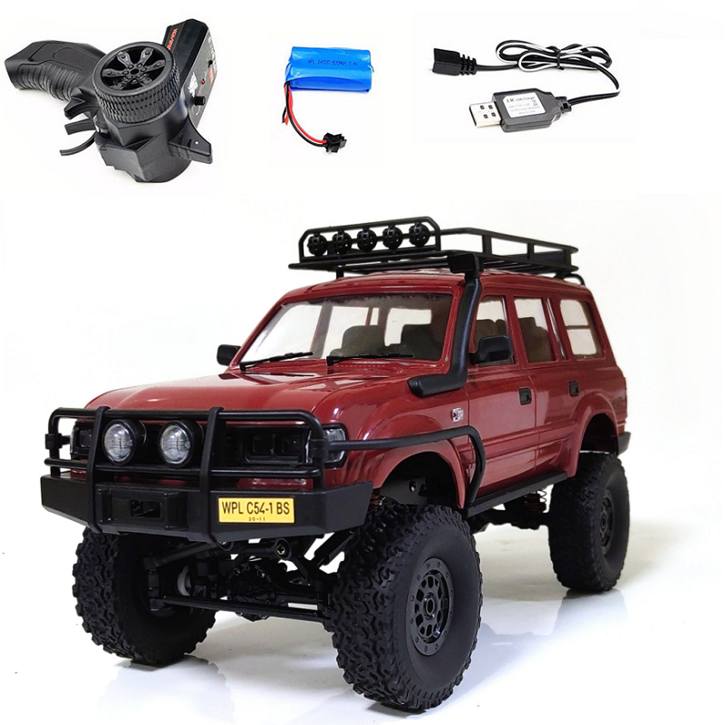 Thumbnail: Wpl C54-1 4wd 2,4g Offroad-Auto lc80 Fernbedienung Auto RC Crawler Buggy Moving