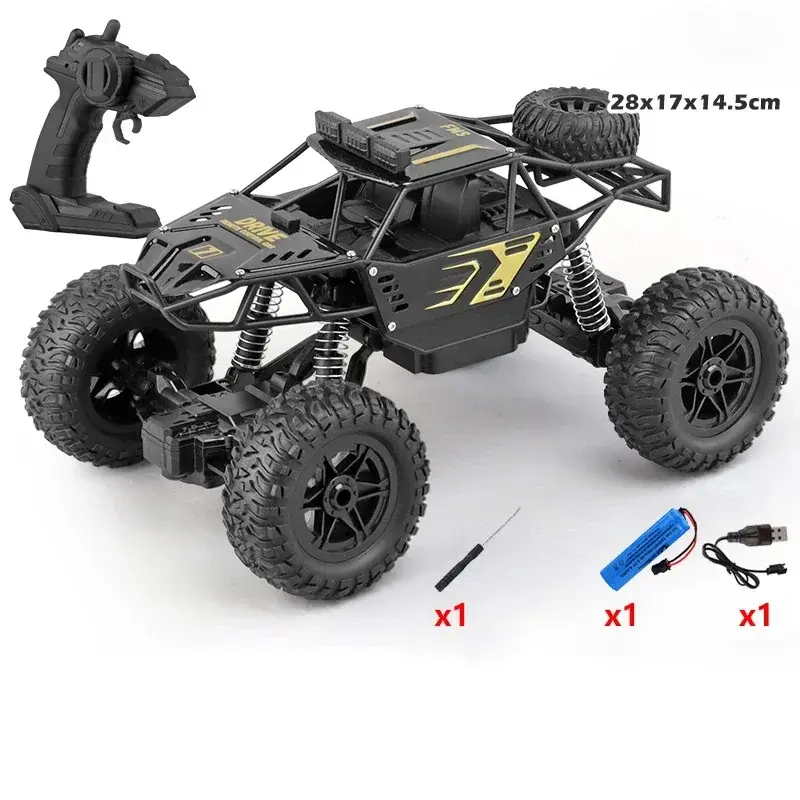 Miniaturbild: Heiß 1: 18 Sechs rad antrieb RC Auto Cross Country Kletter spray Rennwagen Fern