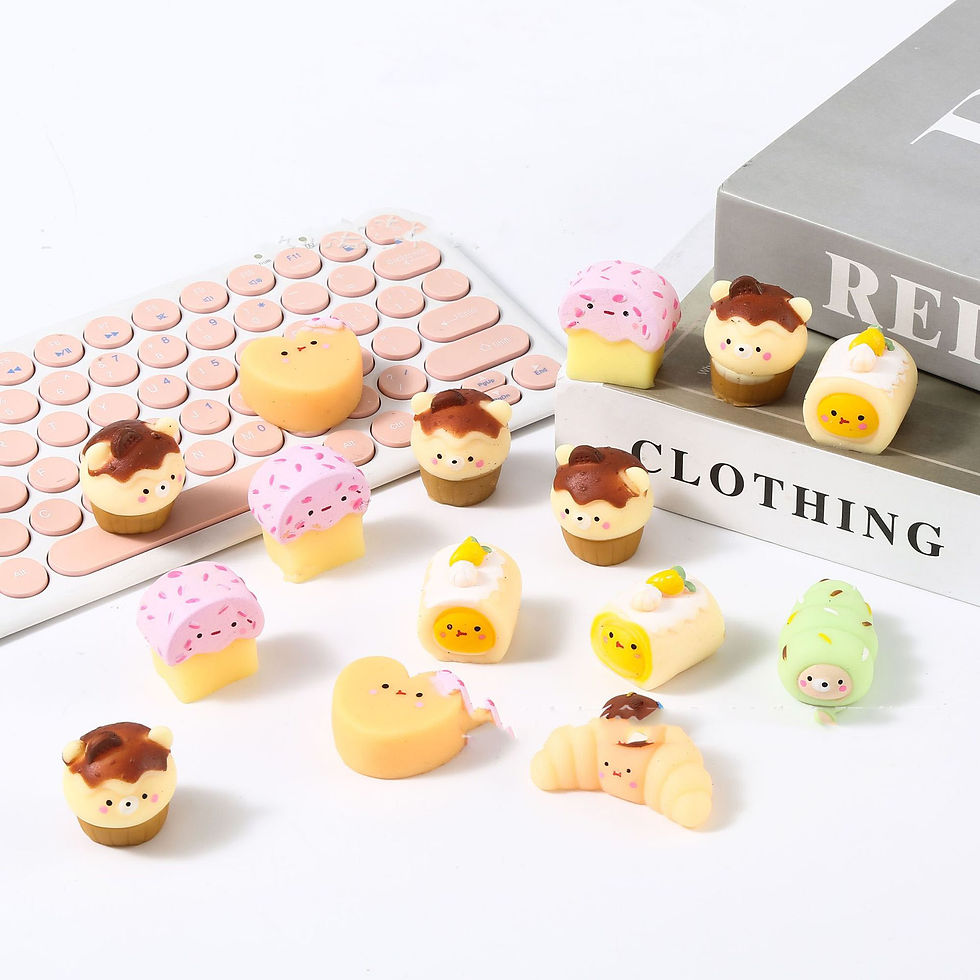 Thumbnail: Blind Box Delicious Food Mystery Mysterious Bread Squeeze Soft Glue Toy for Chi