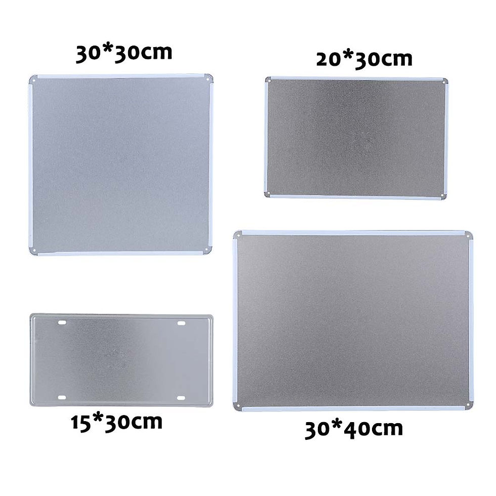 Thumbnail: Custom Metal Tin Signs Retro Plaques Wall Art License Plates 20x30 CM 15x30 CM