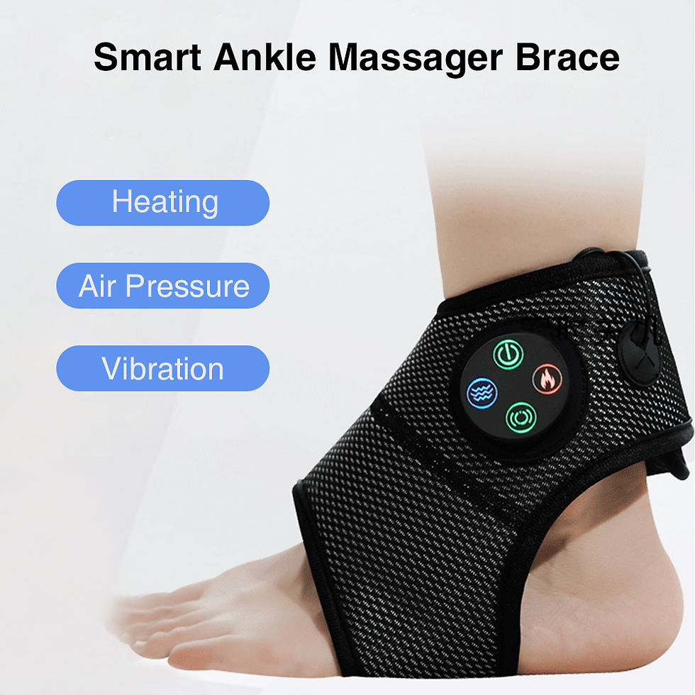 Thumbnail: Elektrische Knöchel Fuß massage gerät Vibration heiße Kompresse Smart Luftdruck