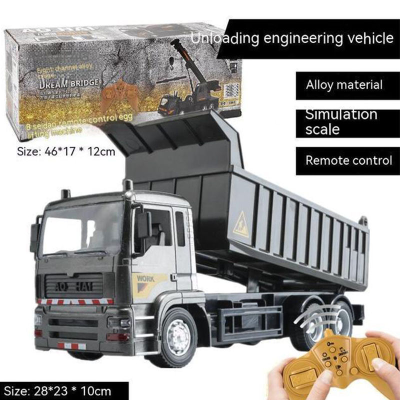 Thumbnail: Kinder legierung RC Engineering Fahrzeug Lenkrad Fernbedienung Muldenkipper Kra