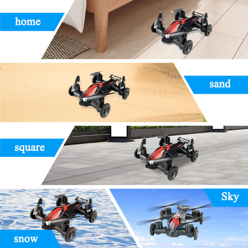 Thumbnail: Jjrc 2 in1 Mini-Drohne Luft-Boden fliegendes Auto 2,4g Dual-Mode-Rennen profess