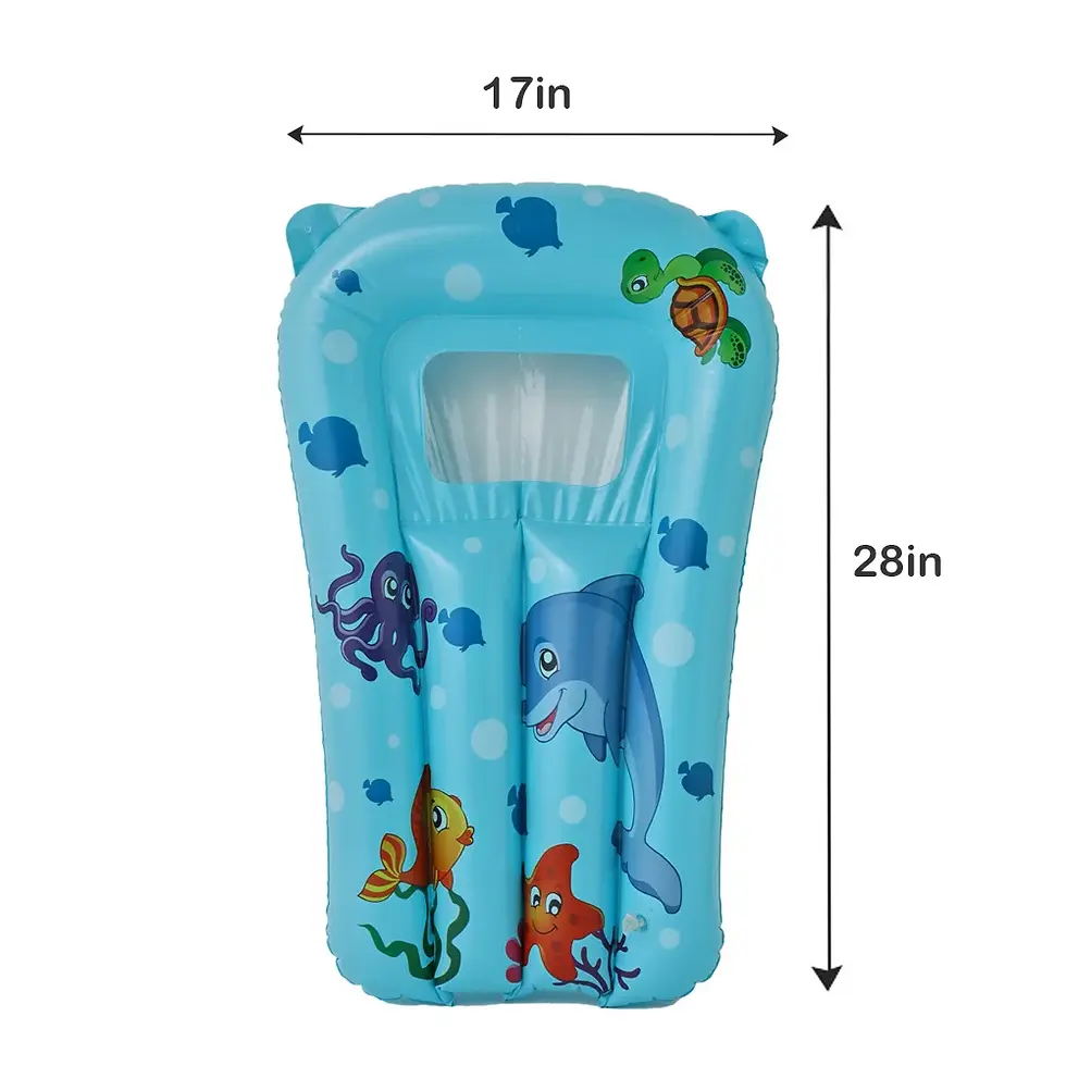 Thumbnail: Inflatable Pool Floating Seat Inflatable Pool Toy Kids Swimming Ring Water Hamm