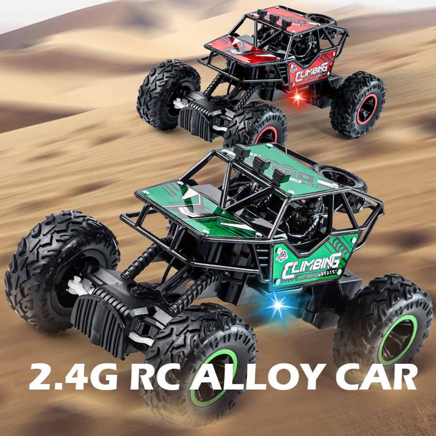 Thumbnail: 2,4g fern gesteuertes Geländewagen aus Aluminium mit Fern beleuchtung, wiederau
