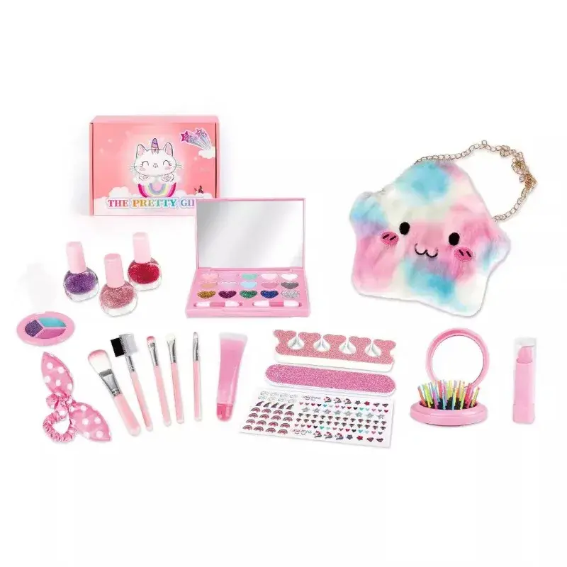 Thumbnail: Cosmetics Toy Set Children Make Up Set Safe Washable Princess Beauty Pretend Pl