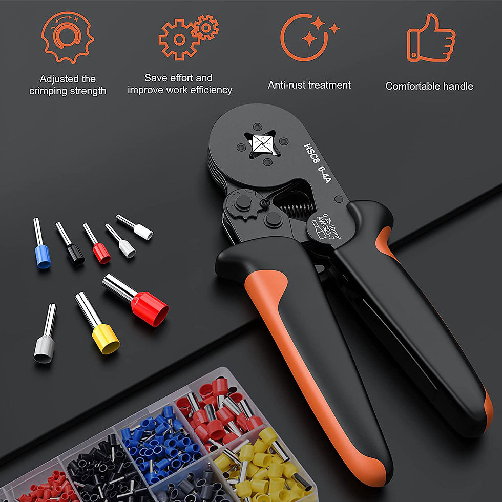 Miniaturbild: Crimp zange Kit Rohr klemme hsc8 6-4a Crimp draht Mini Ferrule Crimper Handwerk