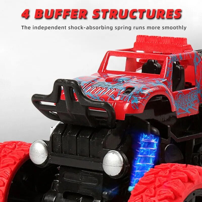 Thumbnail: Trägheit Allradantrieb Offroad-Fahrzeug Mini 360 dreht Reibung LKW Kunststoff C