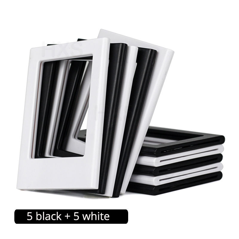 Thumbnail: 20 Sheets FujiFilm Instax Mini White Film and 10pcs Magnetic Magnet Photo Pictu