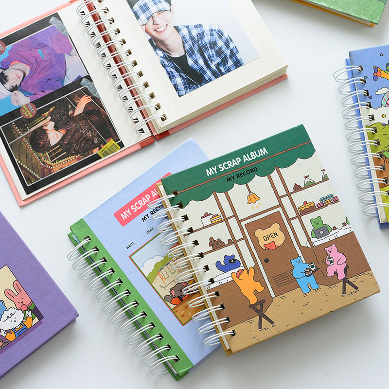 Thumbnail: 4x6 inch Self Adhesive Cartoon Photo Album for Fujifilm Instax Mini Film Pictur