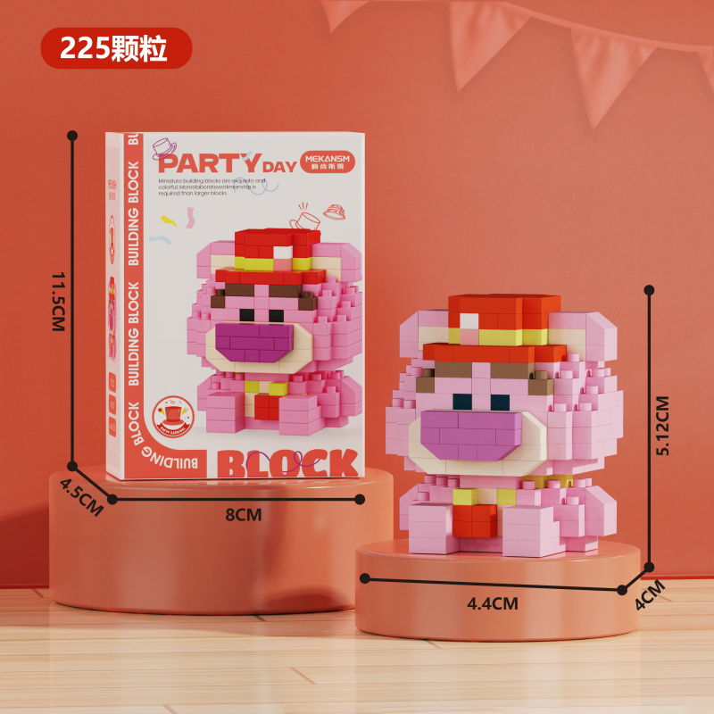 Thumbnail: Miniso Sanrio Toys Building Blocks Micro Diamond Bricks Disney Hello Kitty Kuro