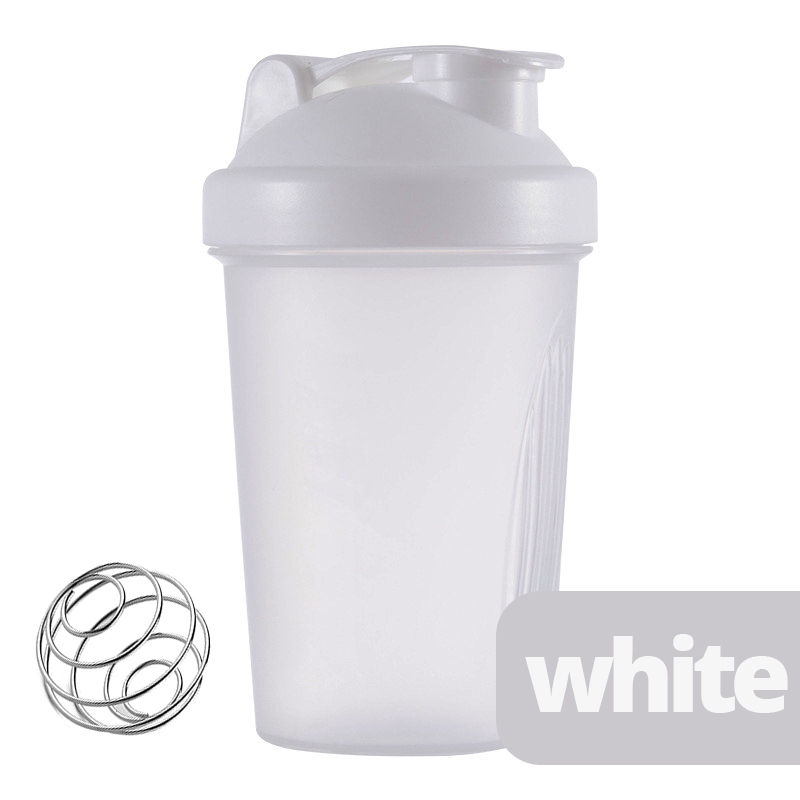 Miniaturbild: Protein Shaker Bottle w/Stainless Whisk Ball - BPA Free - 12oz (400ml)