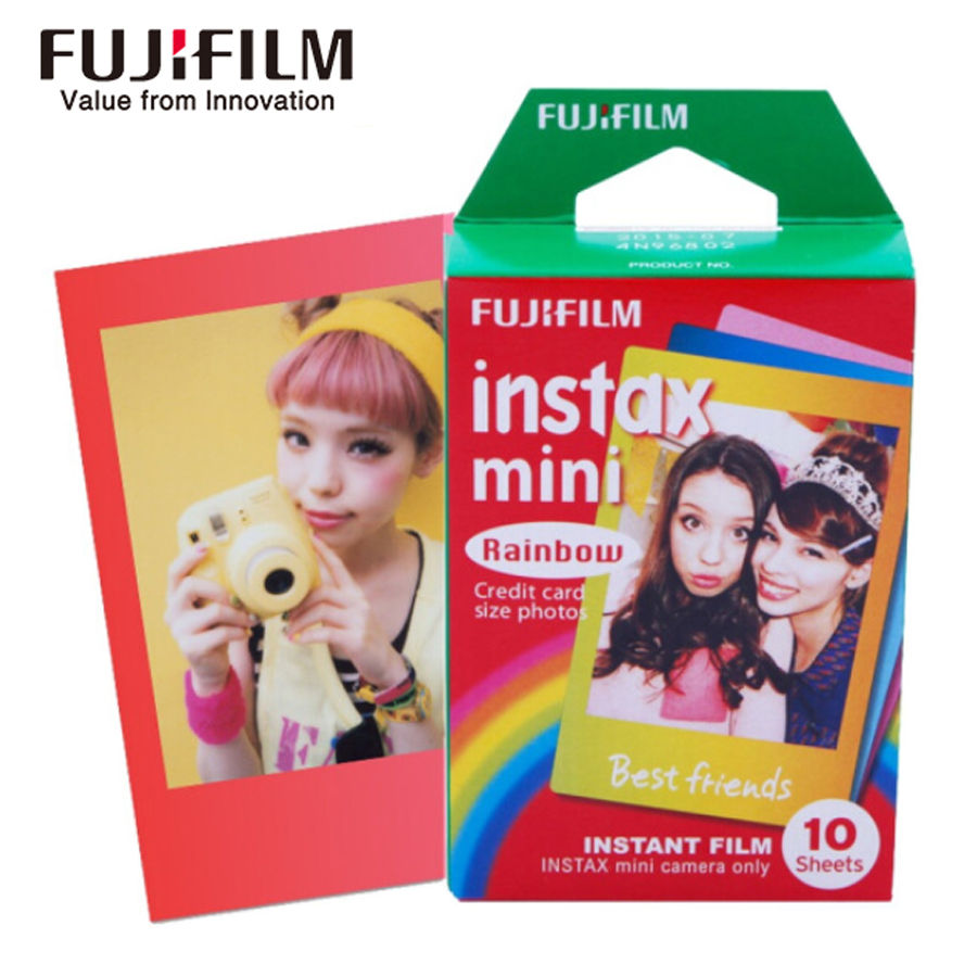 Thumbnail: 10-200 sheets Fujifilm instax mini 11 9 film white/Color Edge 3 Inch wide film 
