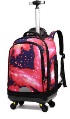 Thumbnail: Schule Trolley rucksäcke taschen für jugendliche große räder reise Rädern rucks