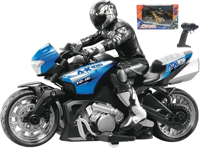 Thumbnail: RC Stunt Motorrad RC dirft Auto RC Motorrad Fernbedienung Motorrad 360 grad dre