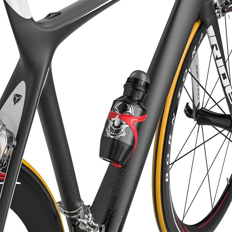Thumbnail: 750ml Fahrrad Wasser flasche Sicherheit pp5 Kunststoff 550ml Sport kürbis Mode 