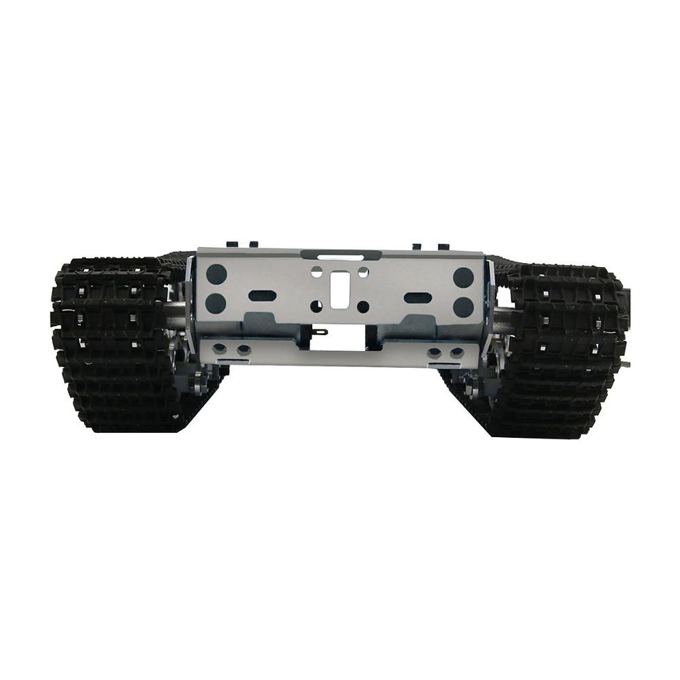 Miniaturbild: T300 rc tank chassis metall ketten roboter chassis smart roboter auto chassis s