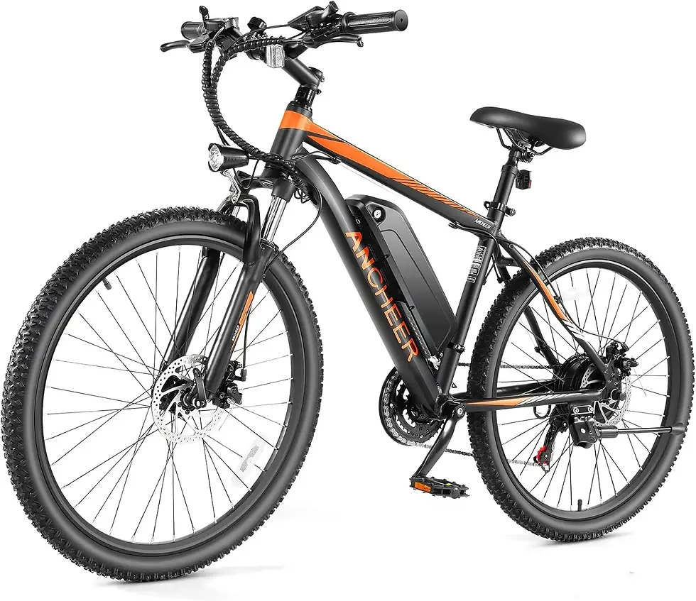 Thumbnail: Ancheer Elektro fahrrad für Erwachsene, [Peak 750w Motor] Elektro-Mountainbike,