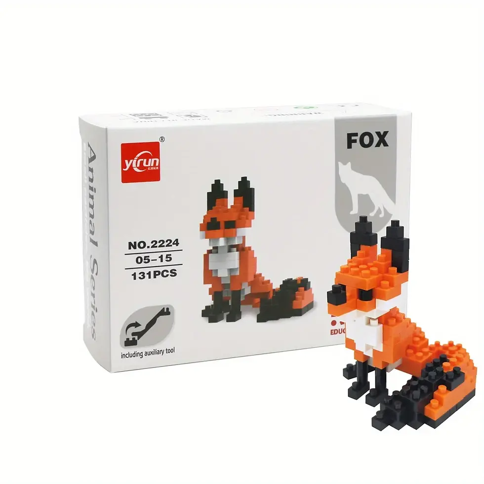 Thumbnail: 12 shapes of children's small particle micro diamond building blocks, large ani