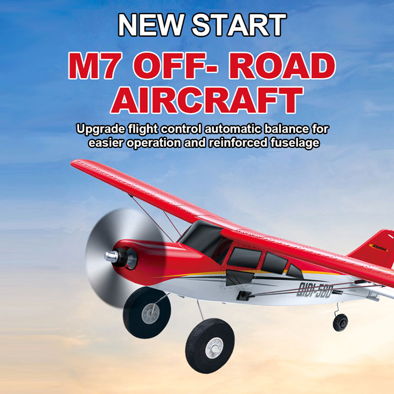 Thumbnail: Qidi560 rc flugzeug moore m7 offroad 4ch fern gesteuertes flugzeug bürstenloses