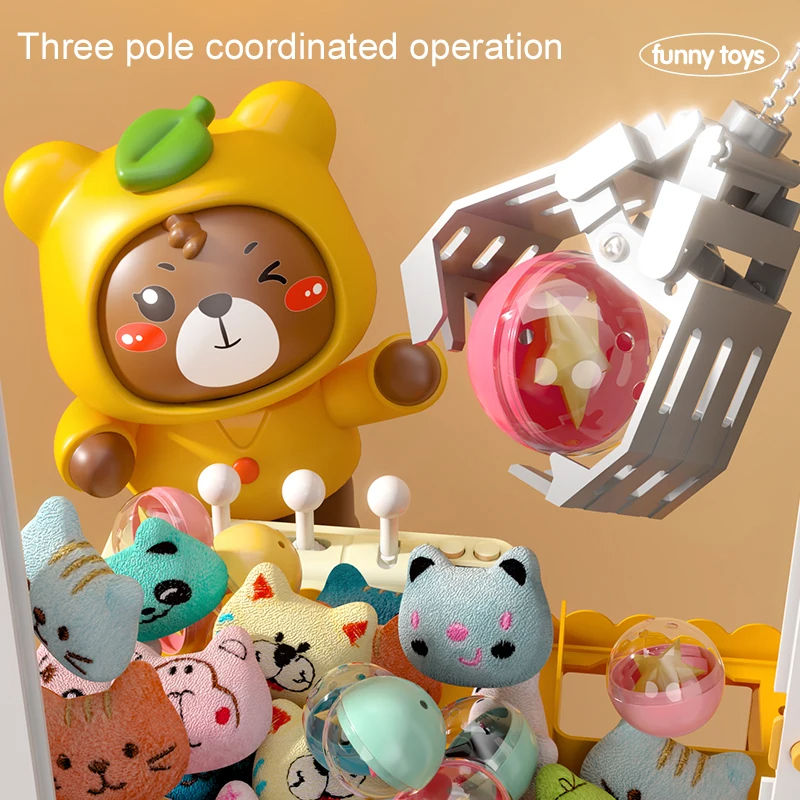 Thumbnail: Claw Doll Machine Electric Clip Doll Machine Game Machine Toys parent-child int
