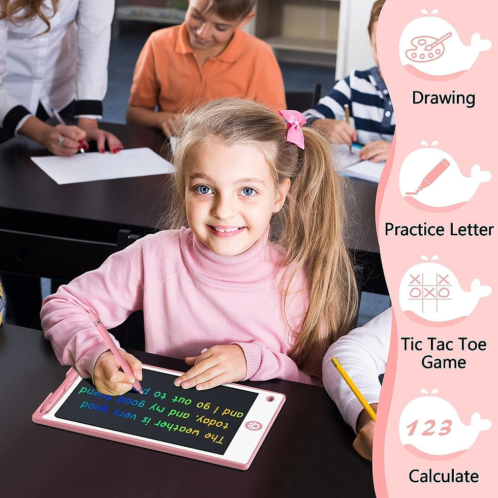 Thumbnail: Hockvill LCD Writing Tablet for Kids 8.8 Inch, Kids Toys for Girls Boys Drawing