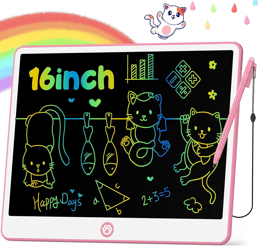 Thumbnail: Hockvill LCD Writing Tablet for Kids 8.8 Inch, Kids Toys for Girls Boys Drawing