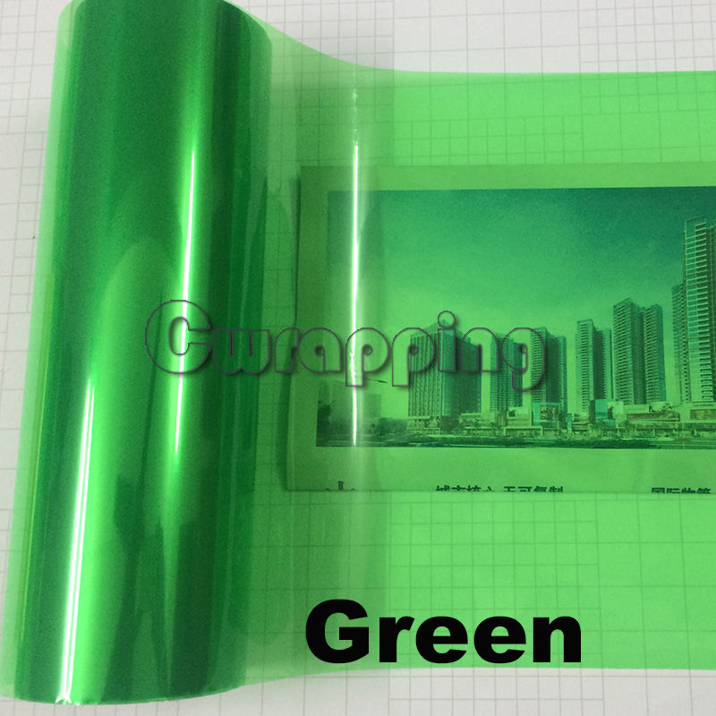 Thumbnail: Auto Car Tint Headlight Taillight Fog Light Vinyl Smoke Film PVC Sheet Sticker