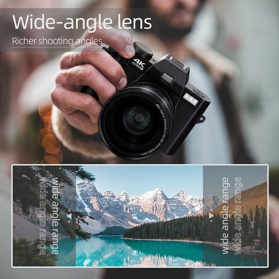 Miniaturbild: G-anica, Digital kamera für Fotografie und Video 16x Digital zoom 4k 48mp Vlogg