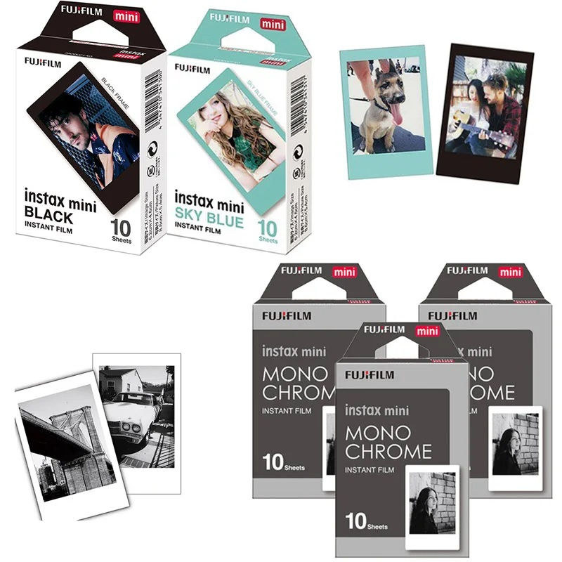 Thumbnail: 10-200 Sheets Fuji Fujifilm Instax Mini 12 Film White Edge Photo Paper Camera W