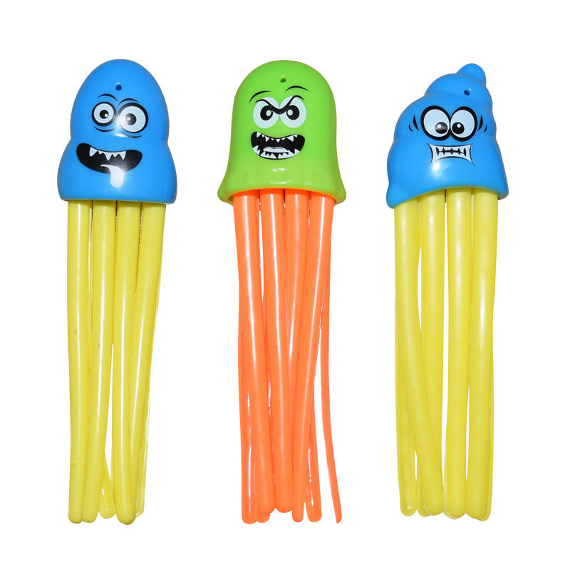 Thumbnail: Funny Kids Diving Toys Set Underwater Water Play Toys with Storage Bag for Boys