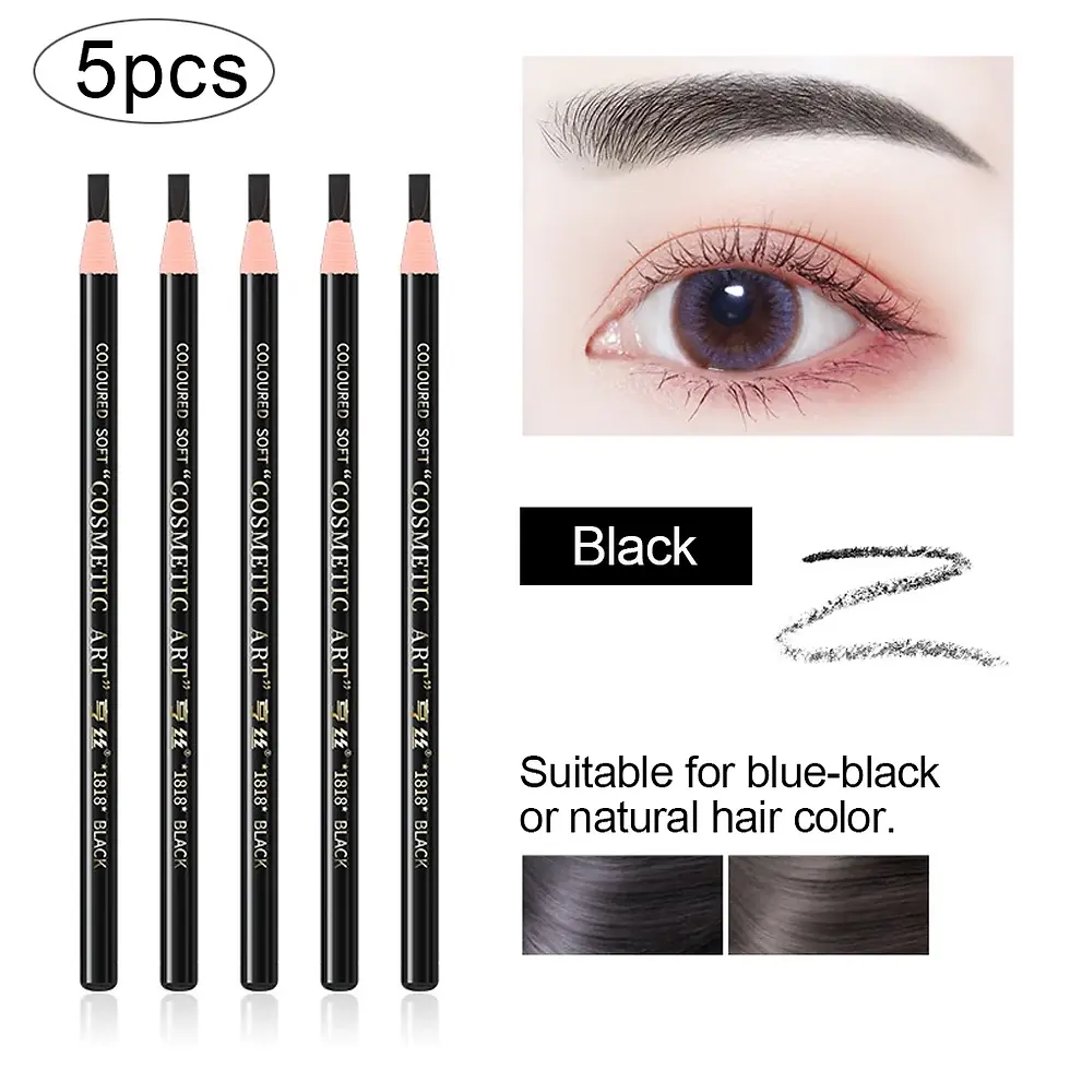 Thumbnail: 5 stücke profession elle Microb lading Bleistift permanente Augenbrauen Bleisti
