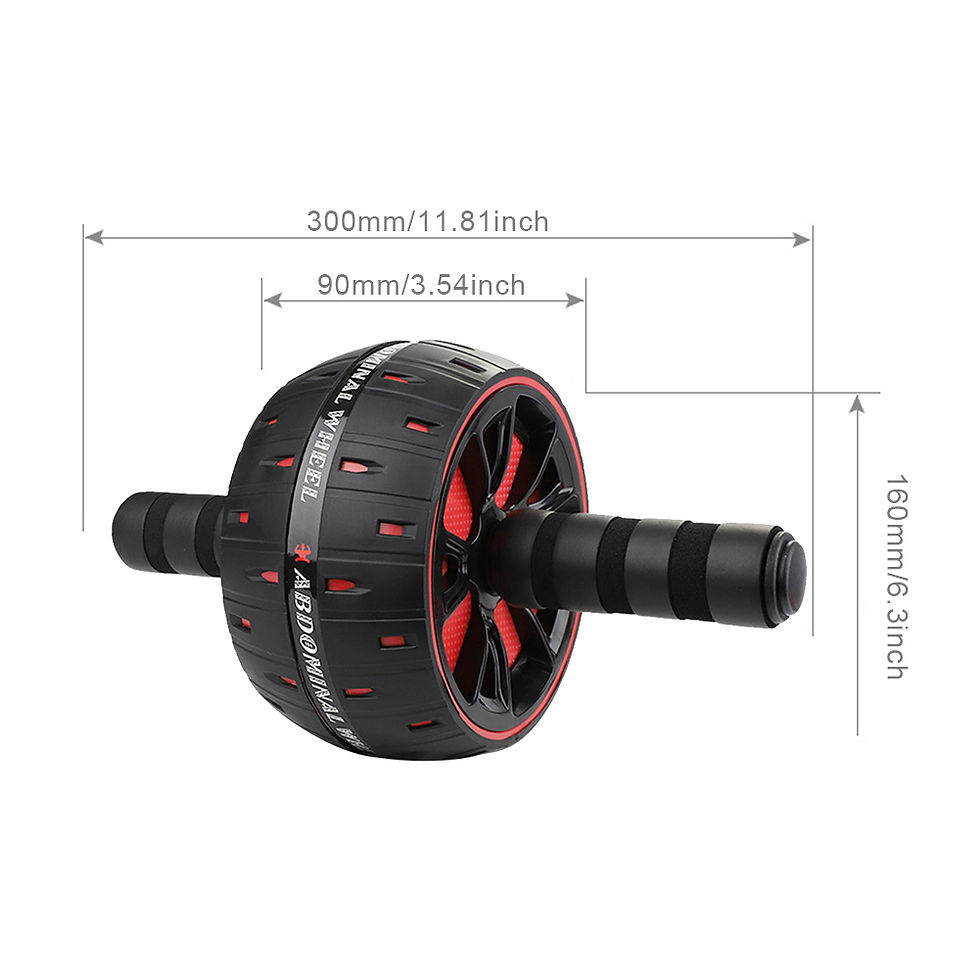 Miniaturbild: Abdominal Rebound Core Kraft trainer Antislip Rebound Wheel Abnehmbare Turn rol