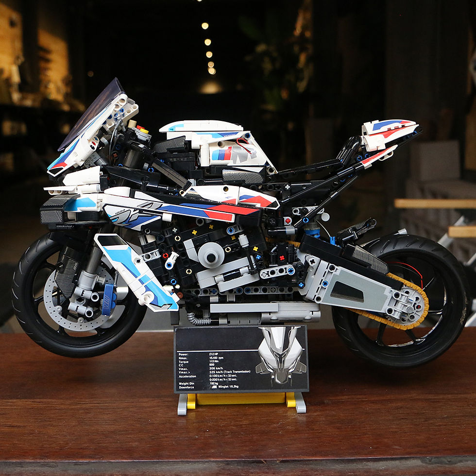 Thumbnail: Technical Expert Famous Motorcycle Model Building Blocks Simulation Locomotive 