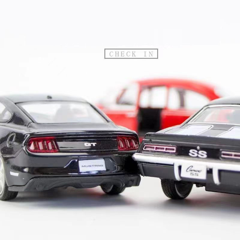 Thumbnail: 1:36 mustang gt Druckguss legierung Auto Modell Metall zurückziehen Simulation 