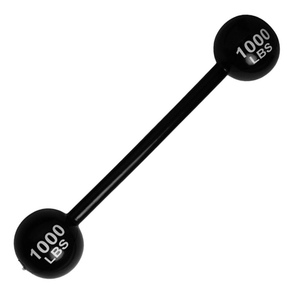 Creativity Inflatable PVC Party Event Game Props Decoration Inflatable Barbell 
