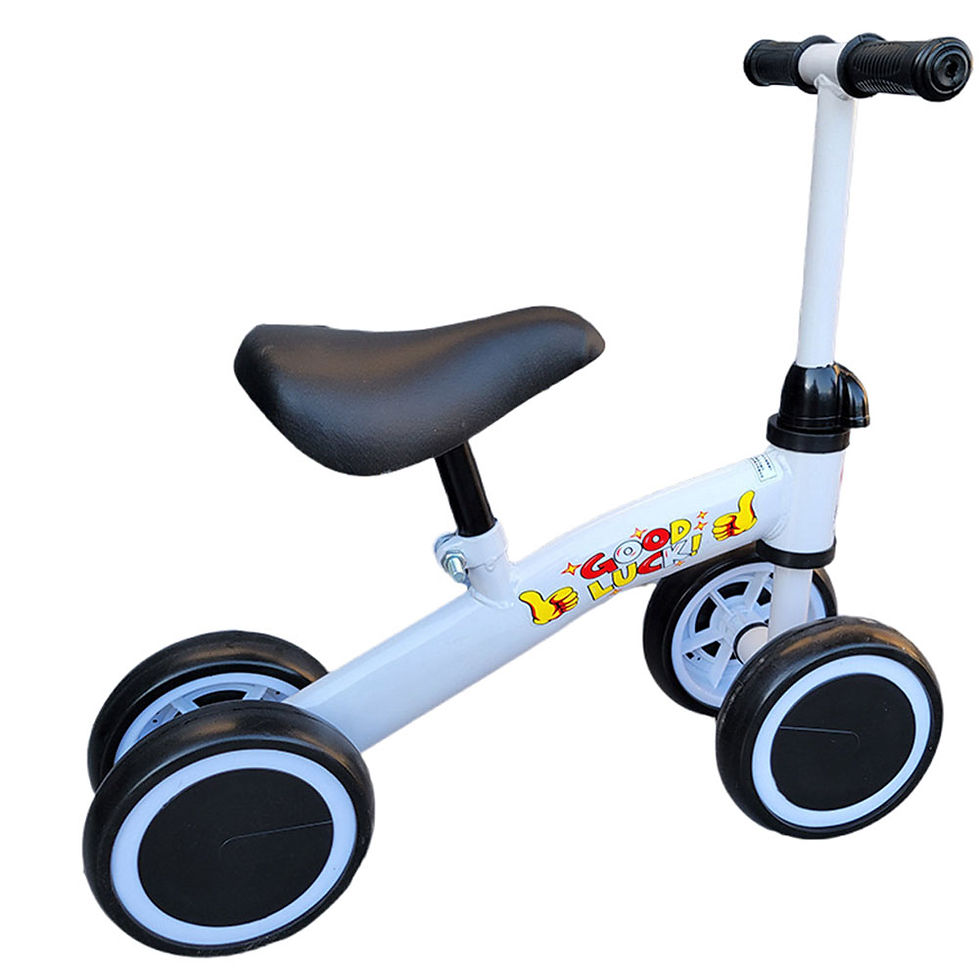 Miniaturbild: Kids Balance Bicycle 1-3-year-old Infant Balance Bike 4 Silence Wheels No Pedal