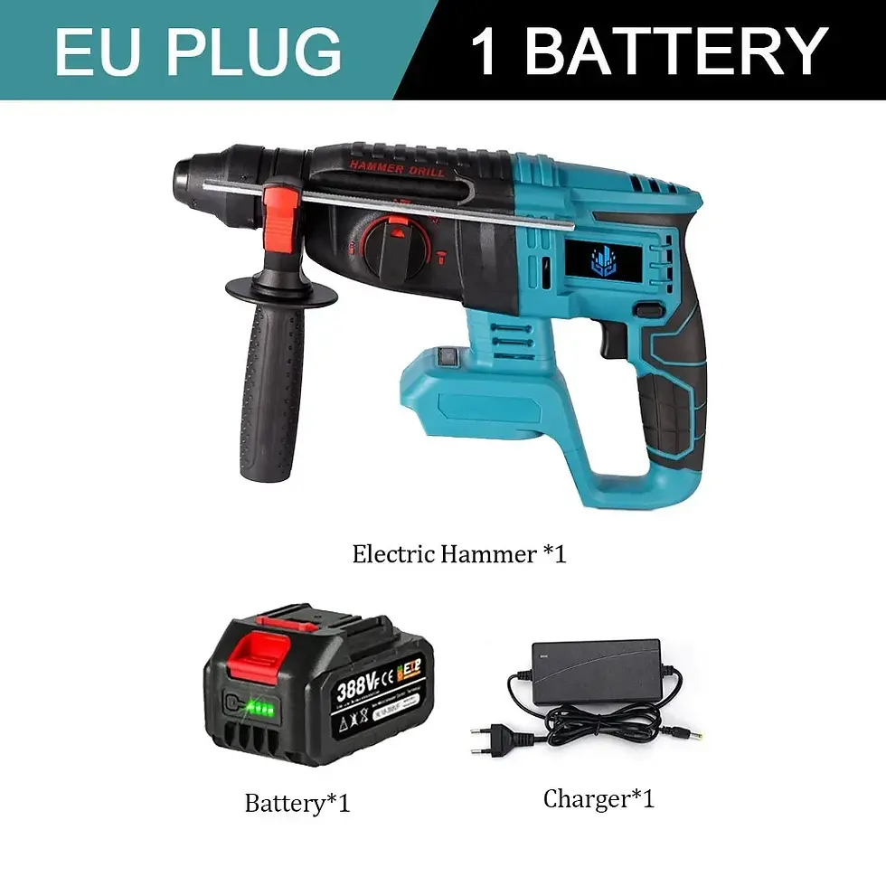 Thumbnail: 1680w 26mm bürstenloser elektrischer Hammer Akku effizienter wiederauf ladbarer