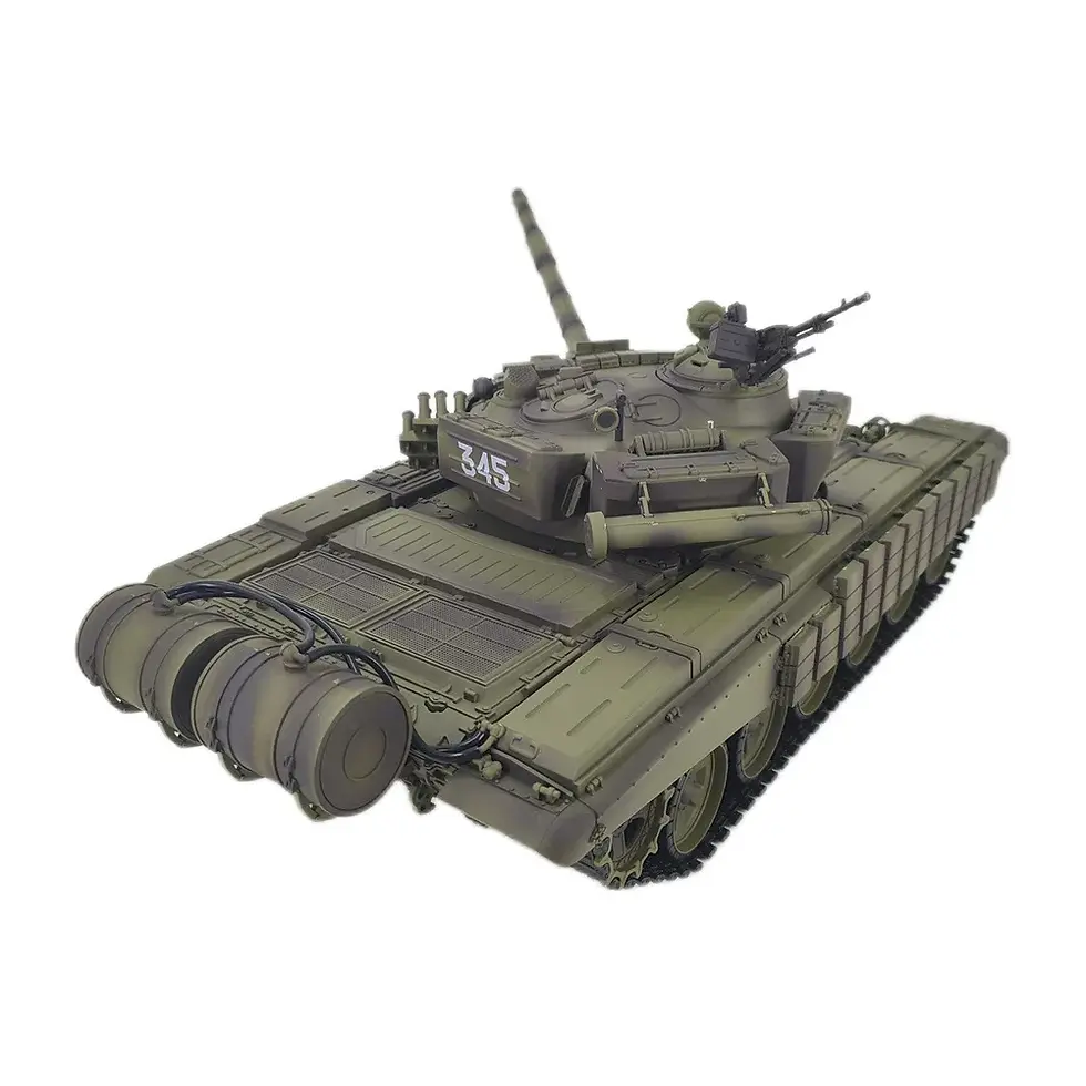 Thumbnail: T-72era Henglong russische Fernbedienung Haupt schlacht Offroad-Panzer Groß kam