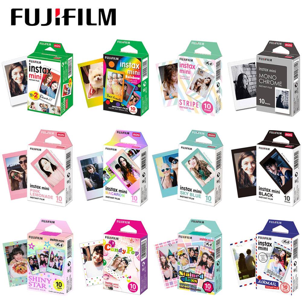 Fujifilm Instax Mini Film Optional Photo Frame 10-100 sheet Photo Paper For Ins