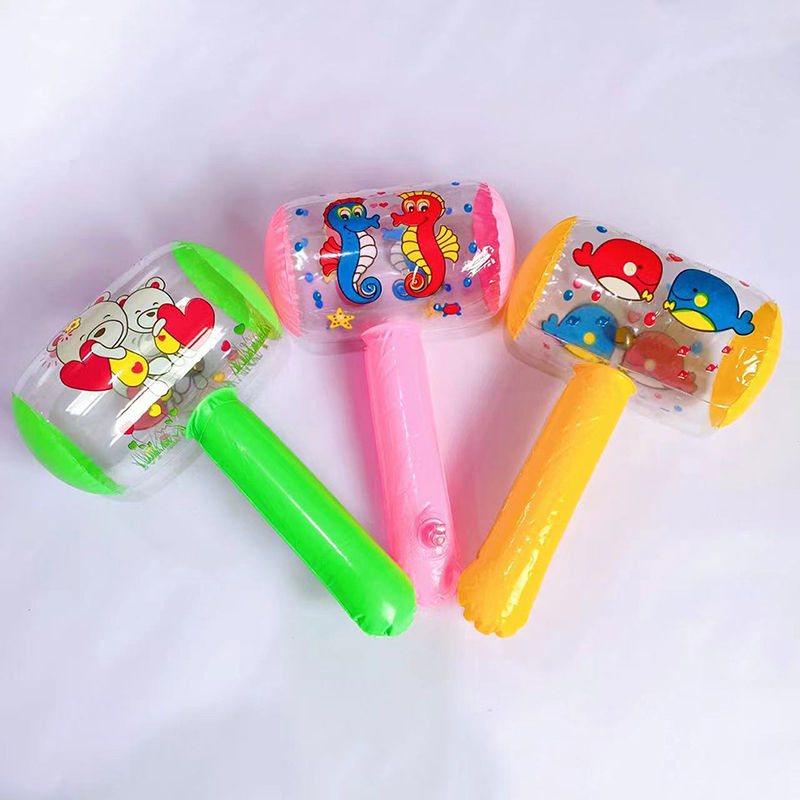 Thumbnail: Inflatable Hammer with Bell Air Hammer Baby Toys Kids Toys Party Supplies Infla