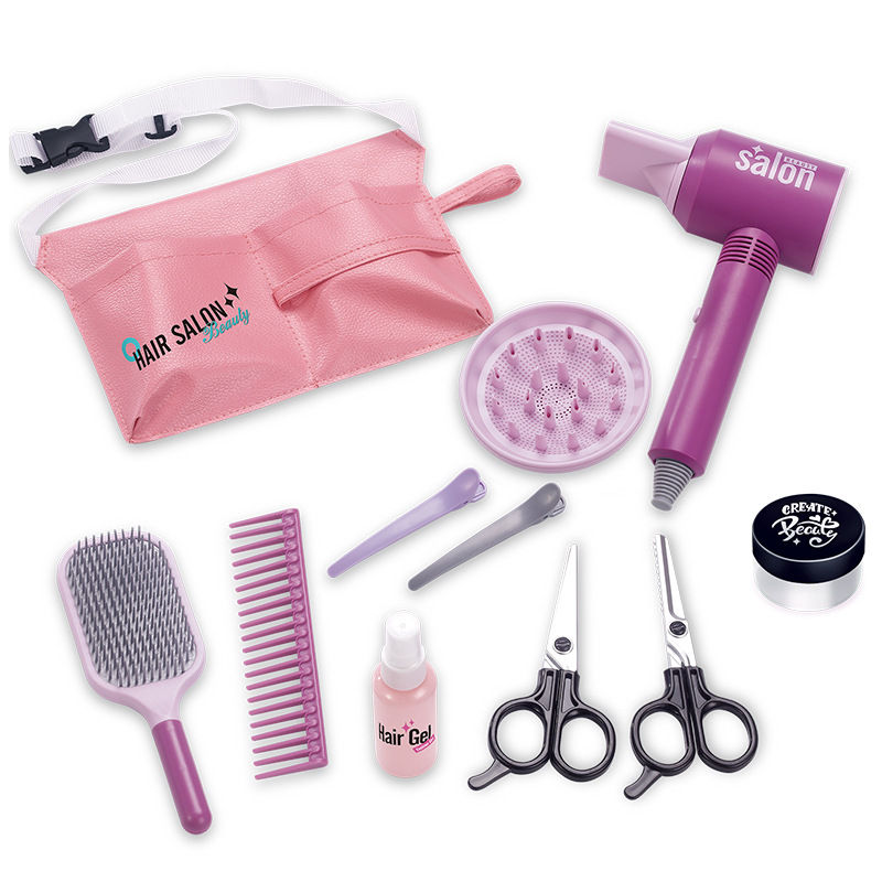 Thumbnail: Beauty Hair Stylist Set - Boutique Salon Fashion Pretend Play Set for Girls wit