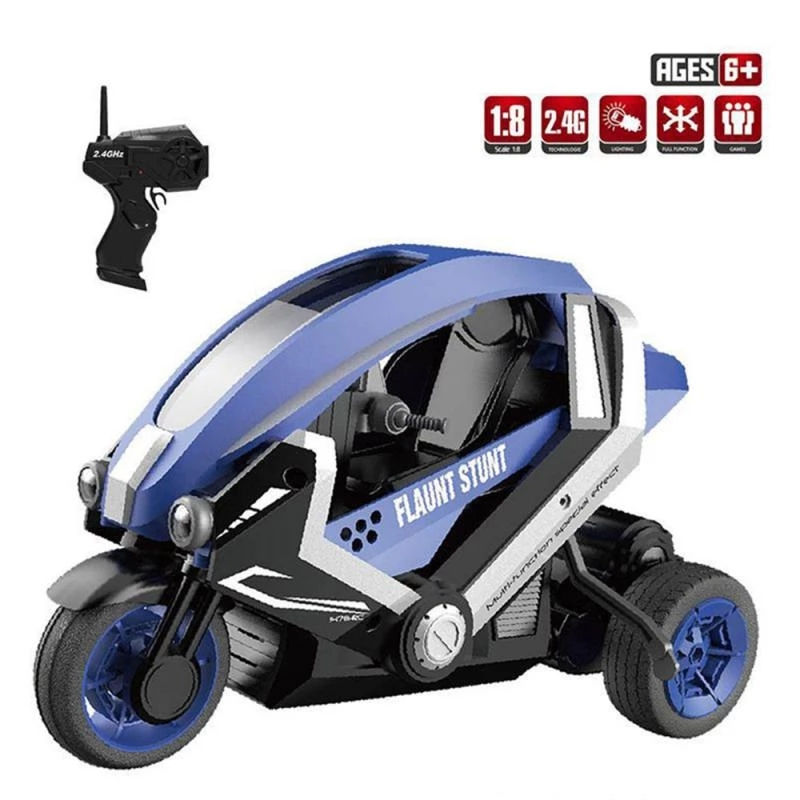 Thumbnail: 1:8 RC Motorräder 2,4G Ausgewogene Stunt Spielzeug Auto 15 H/KM Hohe Geschwindi
