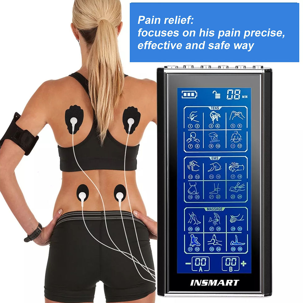 Miniaturbild: Insmart eletric ems Muskels timulator Massage gerät Zehner Elektro stimulator A
