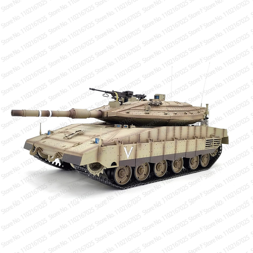 Thumbnail: Henglong 3958 militär modell israel merkava mk iv haupt kampf fernbedienung pan