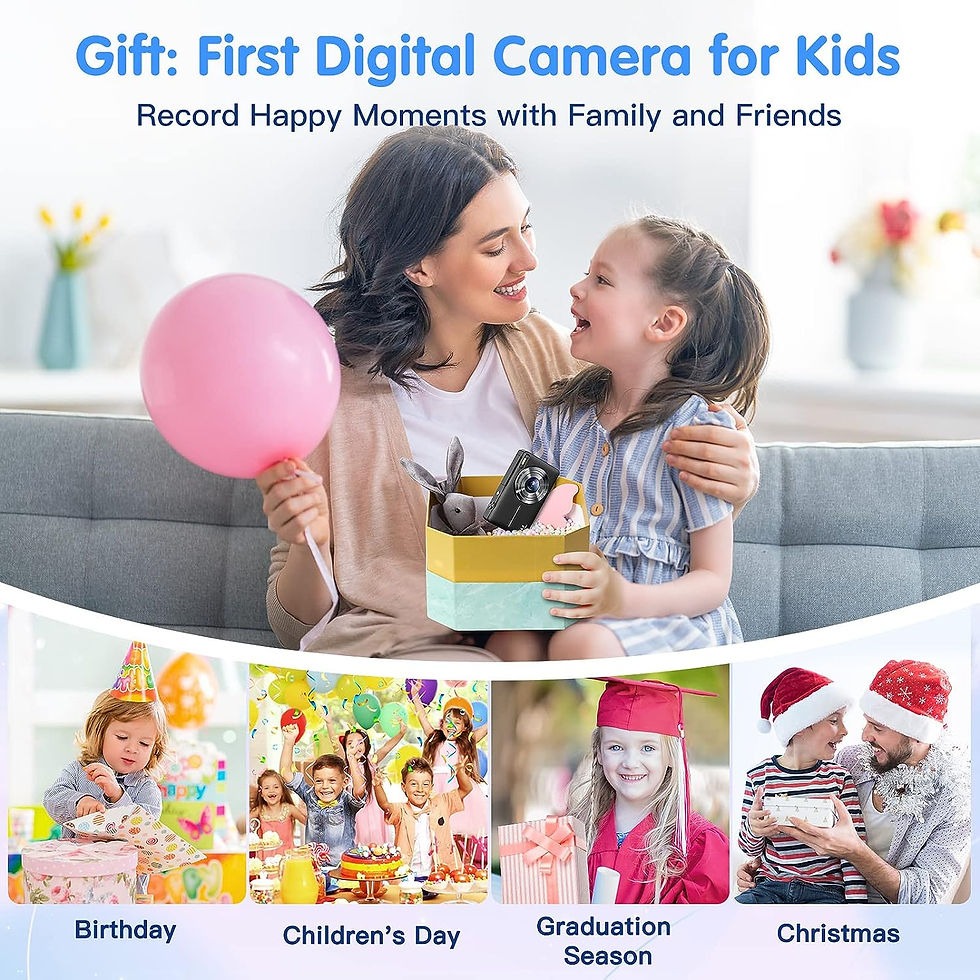 Thumbnail: Digital kamera Kinder kamera für Kinder Camcorder mit 16x Zoom Kompakt kameras 