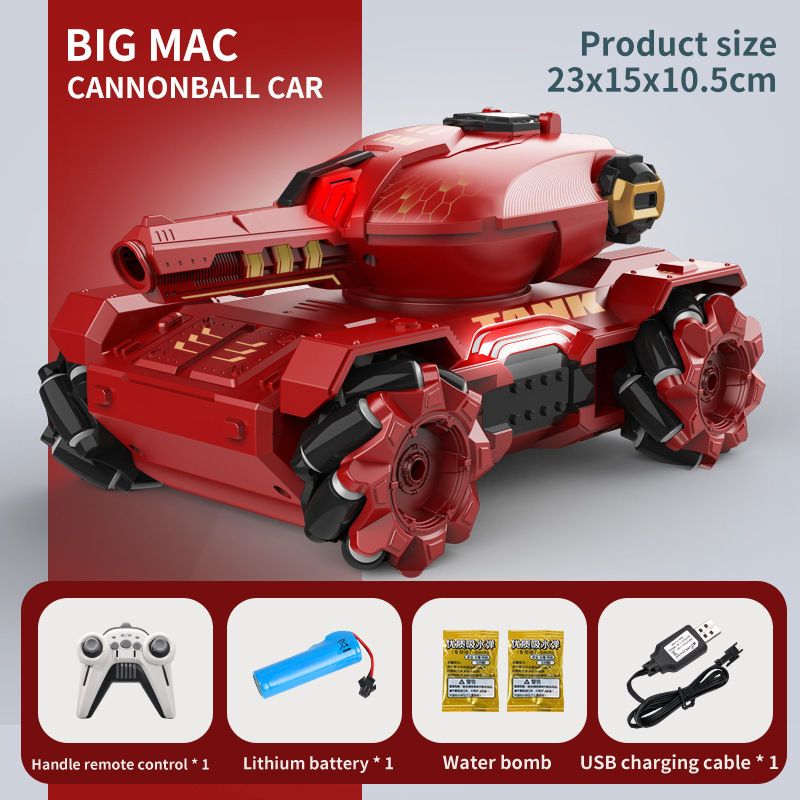 Miniaturbild: RC Tanks 2,4g Dual-Control-Modus gepanzertes Fahrzeug Hochgeschwindigkeits-Wass