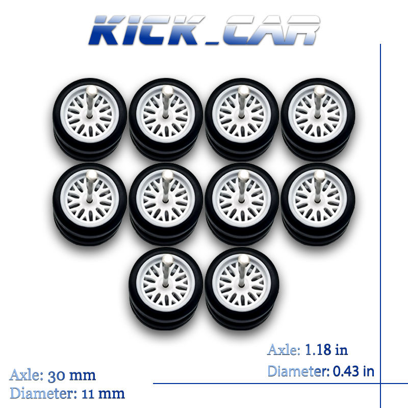 Thumbnail: Kicarmod räder reifen bbs stil fünf farben fahrzeugs pielzeug für 5 autos pro t
